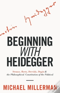 Capa do artigo Beginning With Heidegger