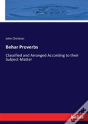 Capa do artigo Behar Proverbs