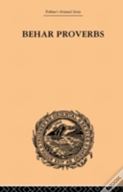 Capa do artigo Behar Proverbs