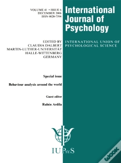 Capa do artigo Behavior Analysis Around The World
