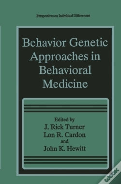 Capa do artigo Behavior Genetic Approaches In Behavioral Medicine