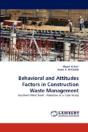 Behavioral And Attitudes Factors In Construction Waste Management - Preview