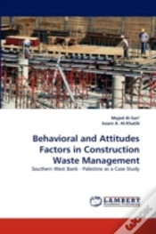 Capa do artigo Behavioral And Attitudes Factors In Construction Waste Management