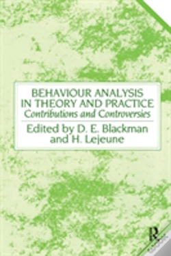 Capa do artigo Behaviour Analysis In Theory And Practice