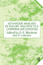 Behaviour Analysis In Theory And Practice - Preview