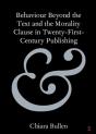 Behaviour Beyond The Text And The Morality Clause In Twenty-First-Century Publishing - Preview