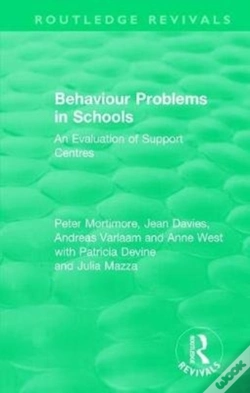 Capa do artigo Behaviour Problems In Schools