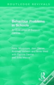 Capa do artigo Behaviour Problems In Schools