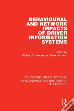Capa do artigo Behavioural And Network Impacts Of Driver Information Systems