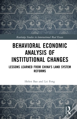 Capa do artigo Behavioural Economic Analysis Of Institutional Changes