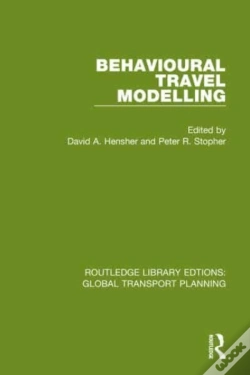 Capa do artigo Behavioural Travel Modelling