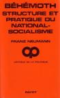 Béhémoth ; Structure Et Pratique Du National-Socialisme - Preview