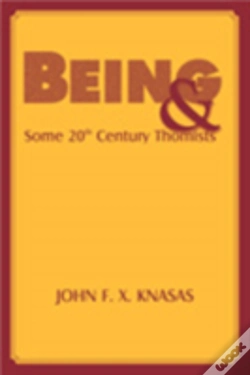 Capa do artigo Being And Some 20th Century Thomists