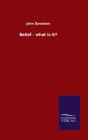 Belief - What Is It - Preview