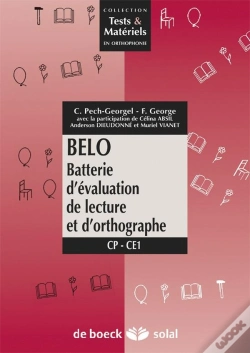 Capa do artigo Belo ; Batterie D'Évaluation De Lecture Et D'Orthographie