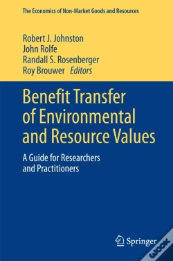 Capa do artigo Benefit Transfer Of Environmental And Resource Values