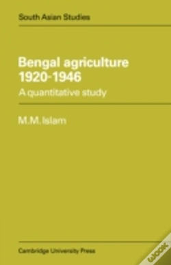Capa do artigo Bengal Agriculture 1920â€“1946