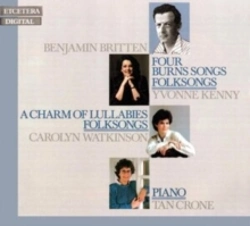 Capa do artigo Benjamin Britten: Four Burns Songs/A Charm of Lullabies - CD