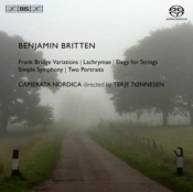 Capa do artigo Benjamin Britten: Frank Bridge Variations/Lachrymae/... - CD