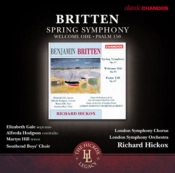 Capa do artigo Benjamin Britten: Spring Symphony, Op. 44/Welcome Ode, Op. 95/... - CD