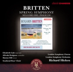 Capa do artigo Benjamin Britten: Spring Symphony, Op. 44/Welcome Ode, Op. 95/... - CD