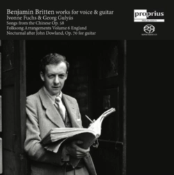 Capa do artigo Benjamin Britten: Works for Voice & Guitar - CD
