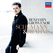Capa do artigo Benjamin Grosvenor: Schumann & Brahms - CD