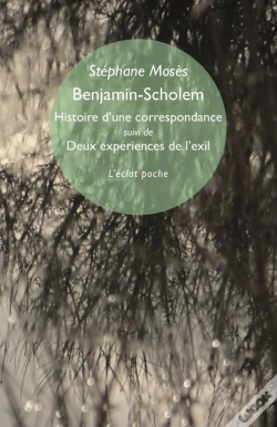 Capa do artigo Benjamin-Scholem : Histoire D'Une Correspondance. Suivi De Deux Expériences De L'Exil