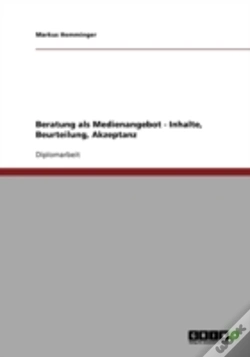 Capa do artigo Beratung Als Medienangebot - Inhalte, Beurteilung, Akzeptanz