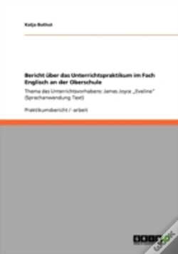Capa do artigo Bericht Uber Das Unterrichtspraktikum Im Fach Englisch An Der Oberschule