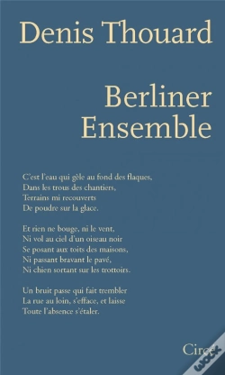 Capa do artigo Berliner Ensemble