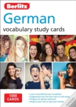 Capa do artigo Berlitz Language: German Vocabulary Study Cards