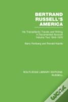 Bertrand Russell'S America