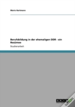 Capa do artigo Berufsbildung In Der Ehemaligen Ddr - Ein Resamee
