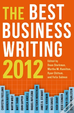 Capa do artigo Best Business Writing 2012