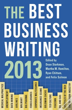 Capa do artigo Best Business Writing 2013