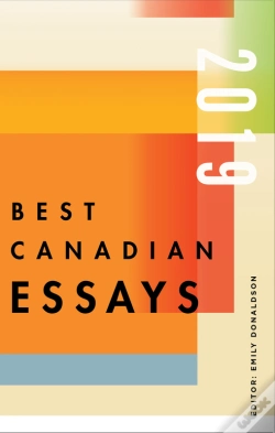 Capa do artigo Best Canadian Essays 2019