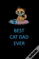 Best Cat Dad Ever Blank Lined Journal Notebook