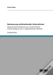 Besteuerung Multinationaler Unternehmen