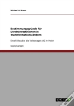 Capa do artigo Bestimmungsgrunde Fur Direktinvestitionen In Transformationslandern