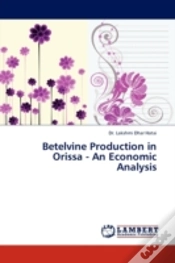 Capa do artigo Betelvine Production In Orissa - An Economic Analysis