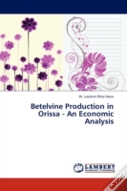Capa do artigo Betelvine Production In Orissa - An Economic Analysis