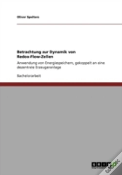 Capa do artigo Betrachtung Zur Dynamik Von Redox-Flow-Zellen