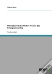 Betriebswirtschaftlicher Prozess Des Entrepreneurship