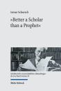 "Better A Scholar Than A Prophet" - Preview