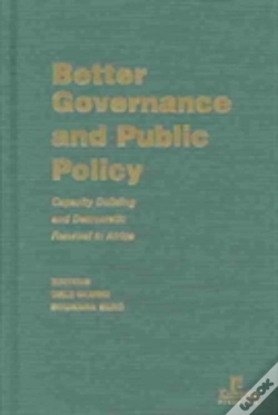 Capa do artigo Better Governance And Public Policy