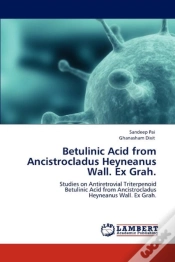 Capa do artigo Betulinic Acid From Ancistrocladus Heyneanus Wall. Ex Grah.