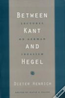 Capa do artigo Between Kant And Hegel