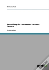 Beurteilung Des Lehrwerkes 'Passwort Deutsch'