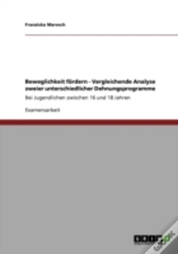 Capa do artigo Beweglichkeit Fordern - Vergleichende Analyse Zweier Unterschiedlicher Dehnungsprogramme
